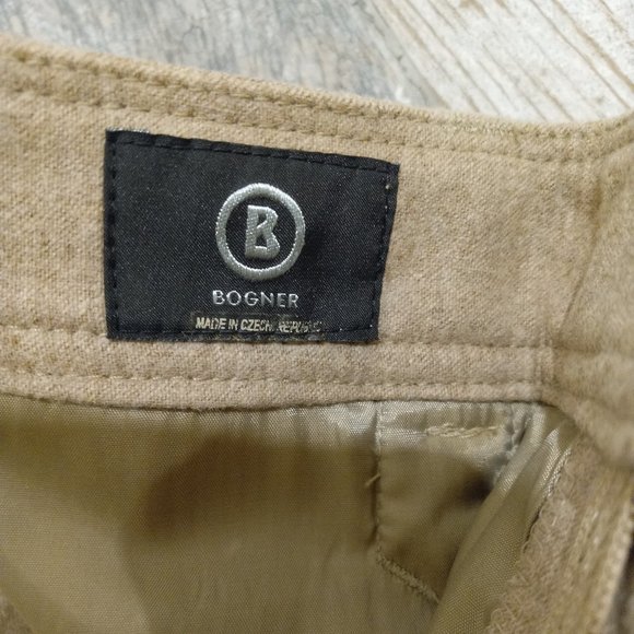 Bogner Wool Flannel Straight Leg Pants UNWORN - Picture 8 of 16